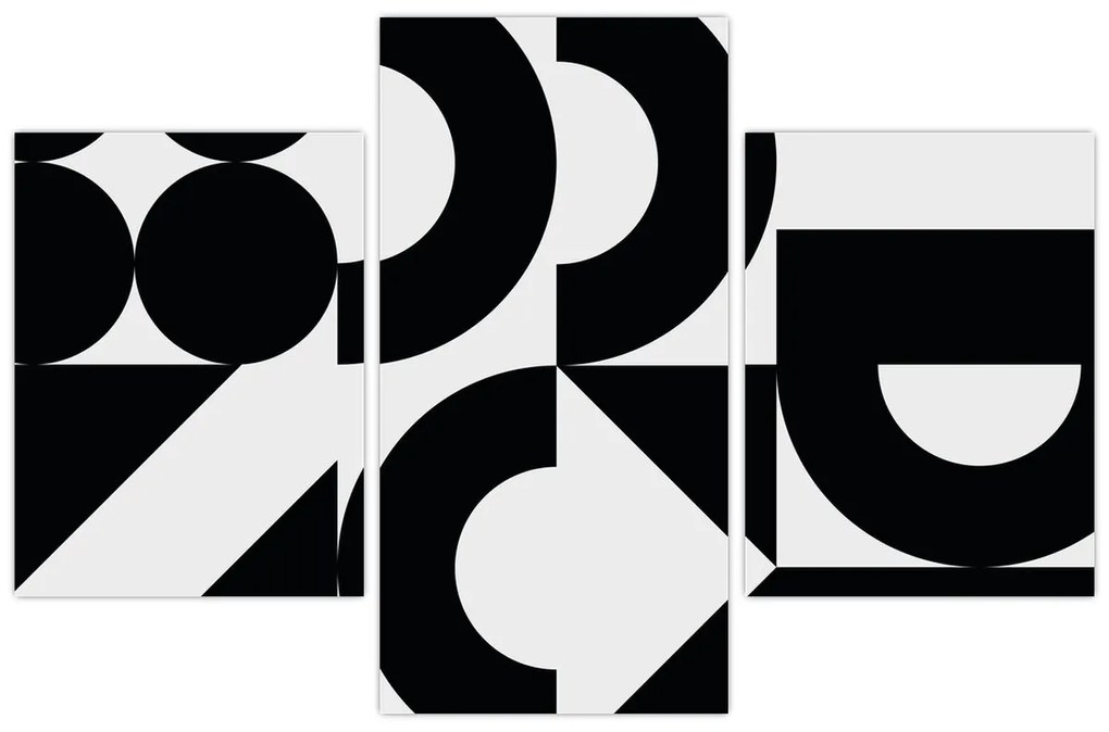 Tablou - Abstracție geometrică N⁰2 (90x60 cm)