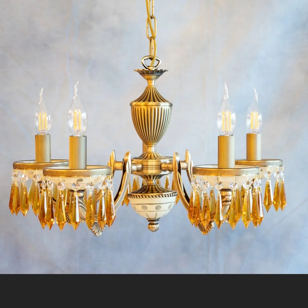 Candelabru clasic 5 brate design italian L.5681/5