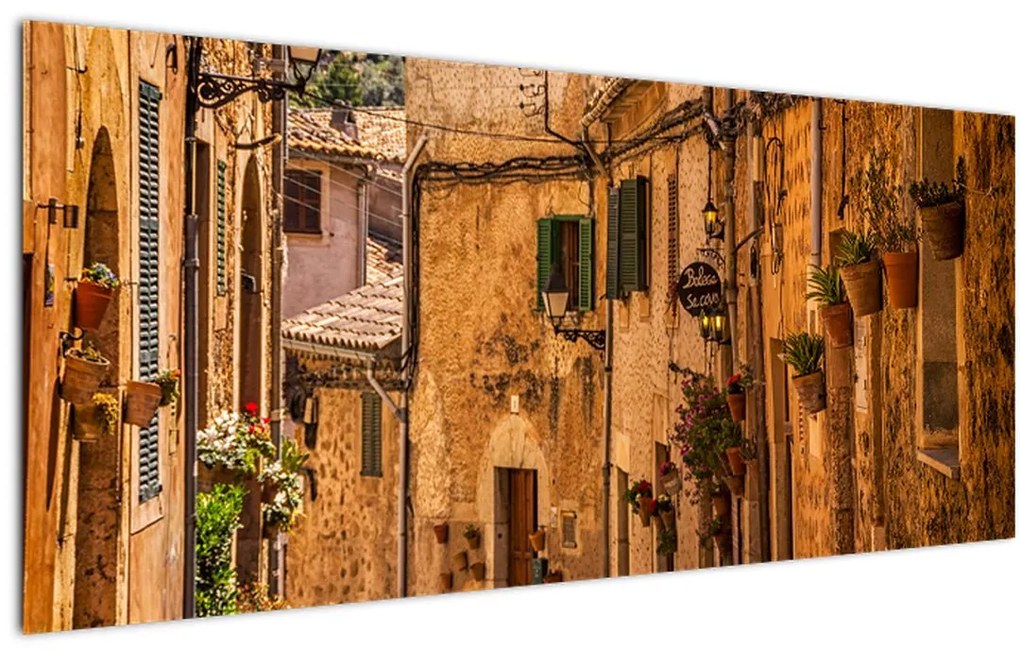 Tablou - Strada din Spania (120x50 cm)