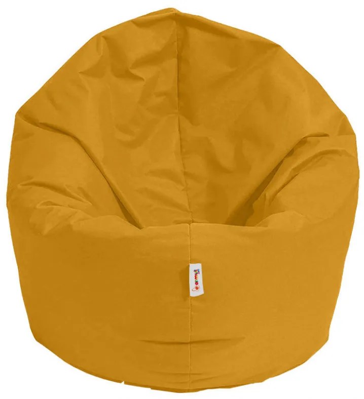 Fotoliu Puf Bean Bag Iyzi 100 Cushion Pouf, Galben