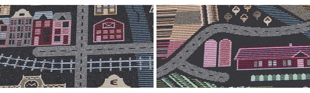 Covor cu 2 fețe Narma Ülejõe, 160 x 230 cm, negru