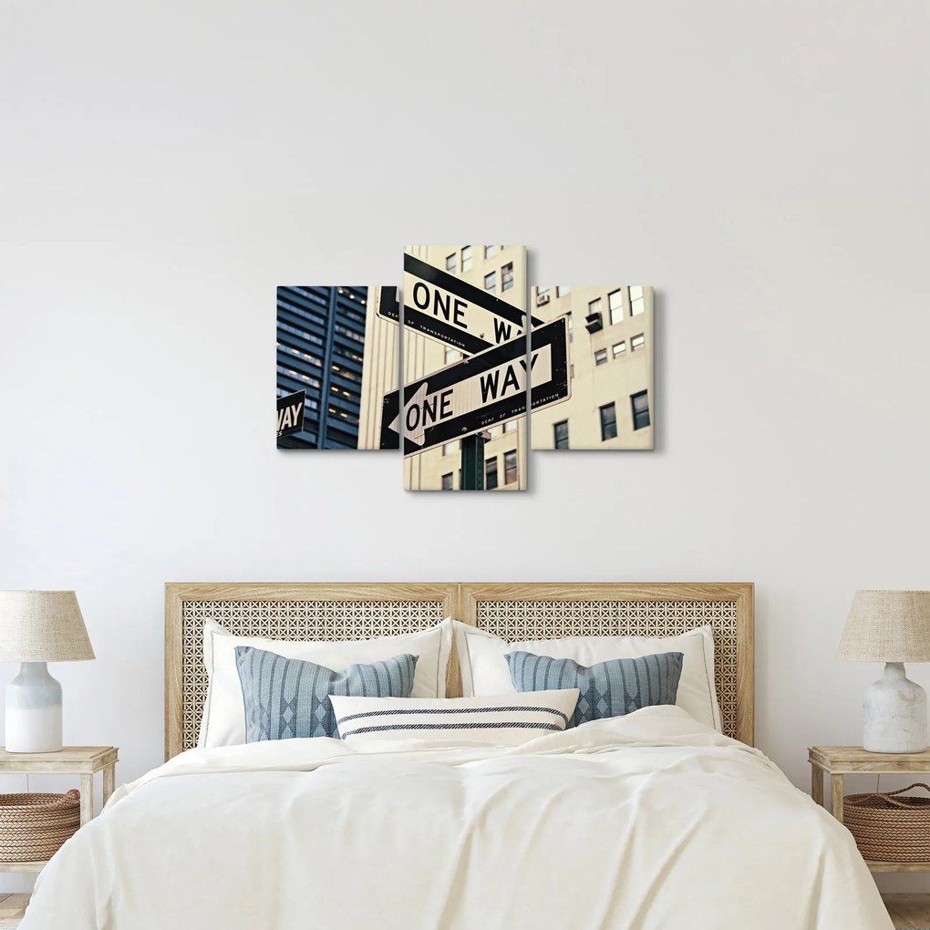 Tablou - New York ONE WAY (90x60 cm)