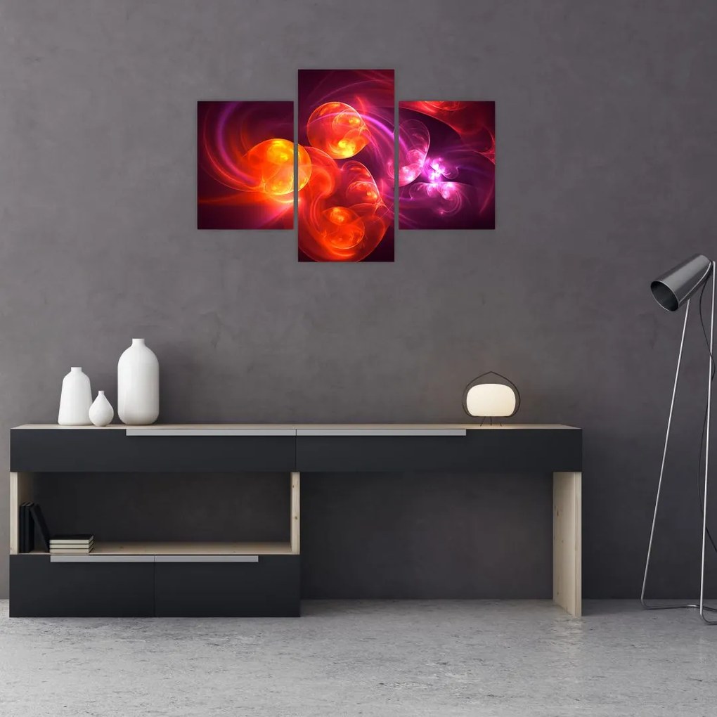 Tabloul cu abstracțiune modernă (90x60 cm)