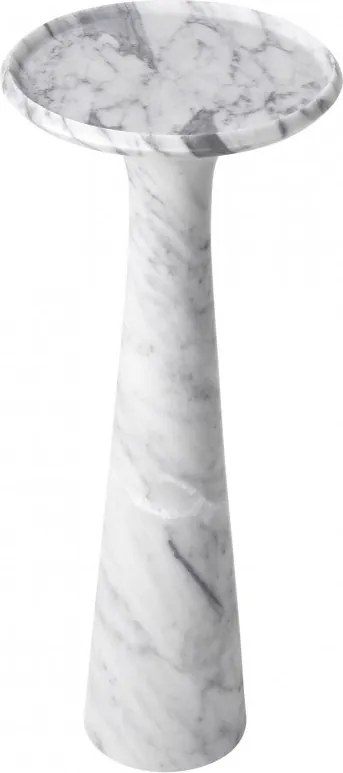 Masuta auxiliara design LUX din marmura Pompano high 113748 HZ