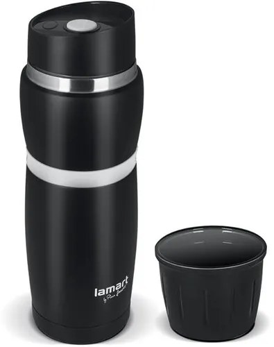 Lamart LT4052 Pahar termos 480 ml, negru