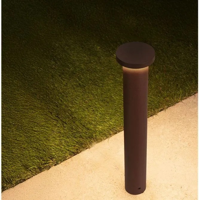 Stalp de exterior LED 3000K, IP65 BAST H-45cm corten