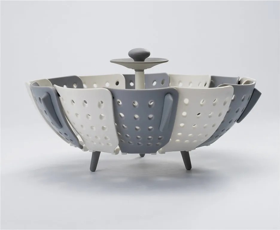 Steamer / sită pentru gătit cu aburi Joseph Joseph Lotus Plus, verde