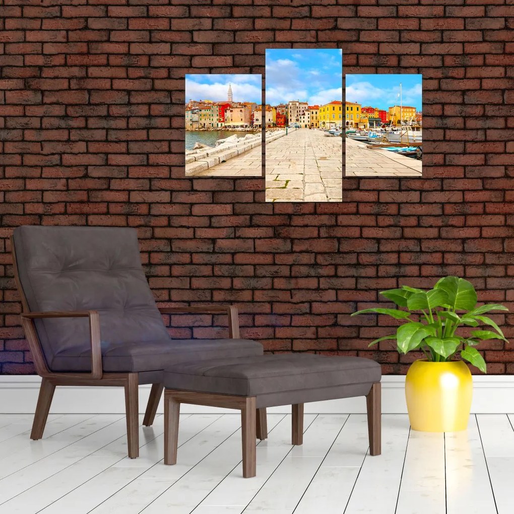 Tablou - Orașul Istrian vechi Poreč, Croația (90x60 cm)