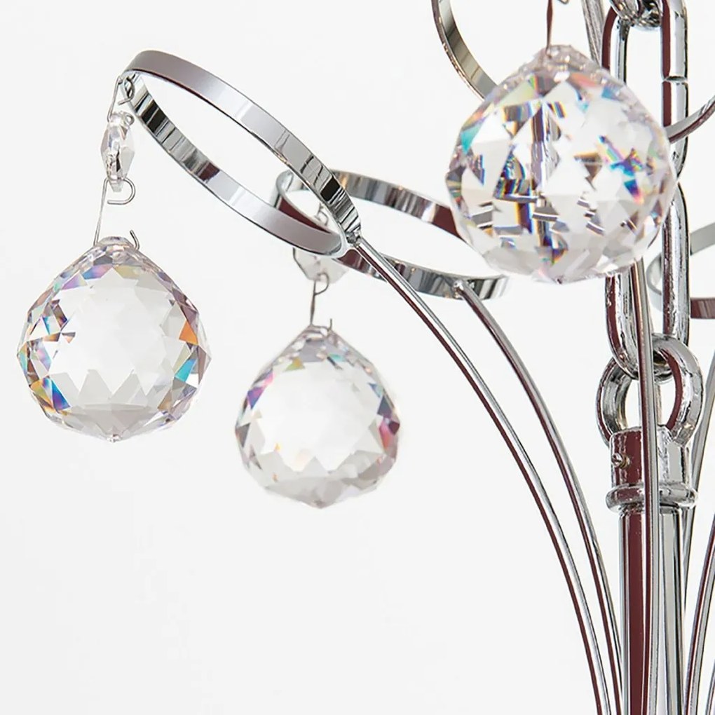 Lustra cristal Asfour, KRISTALL KLASSISCH crom 55cm