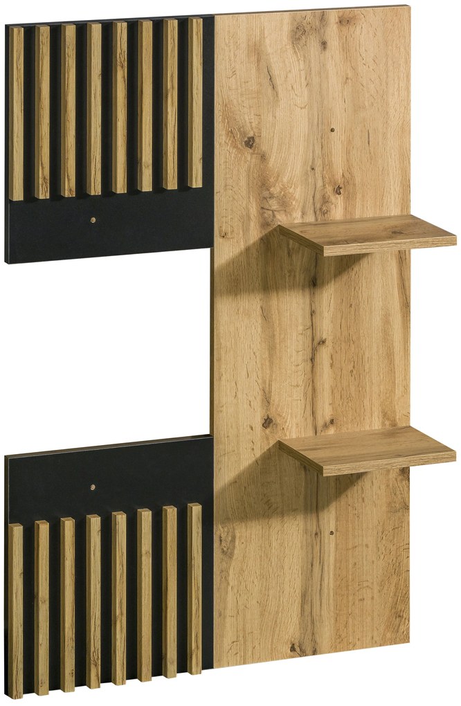 Raft typ LA13 Laticia (mat negru + stejar wotan). 1040639