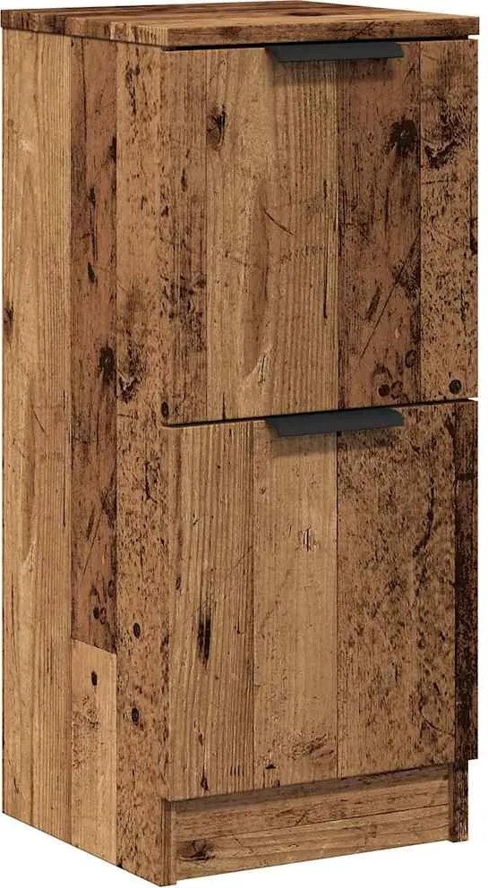 vidaXL Dulap, lemn vechi, 30x30x70 cm, lemn prelucrat