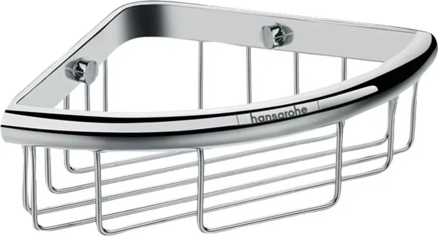 Etajera dus de colt Hansgrohe Logis Universal crom