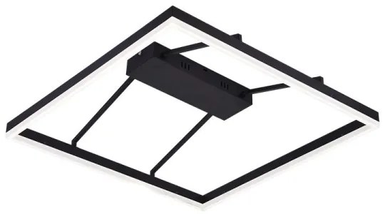 Lustră LED aplicată, dimabilă, 55W, 230V, 3000-6500K + telecomandă