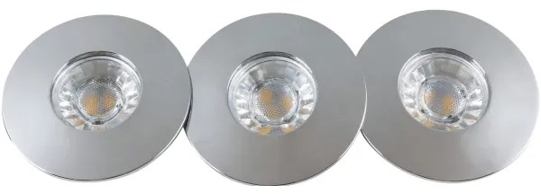 Rabalux 1072 - Set de 3 spoturi LED încastrate RANDY pentru baie, 3xLED/4W/230V ku