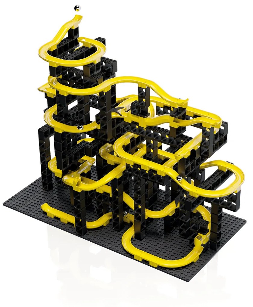 Jucarie Marble Run Pi starter set Hubelino (214 piese)