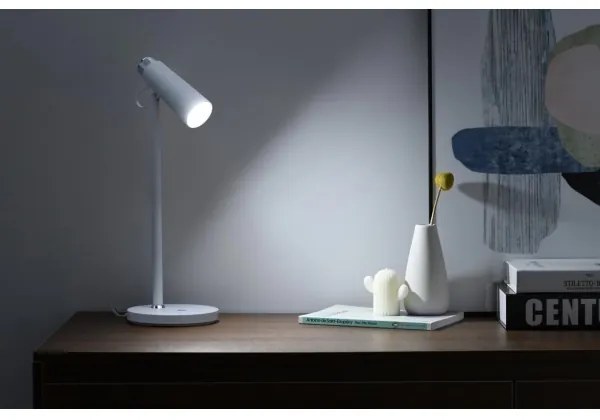 Lampă LED dimabilă de masă cu încărcare fără fir Qi Immax 08990L TIT LED/12W/230V alb