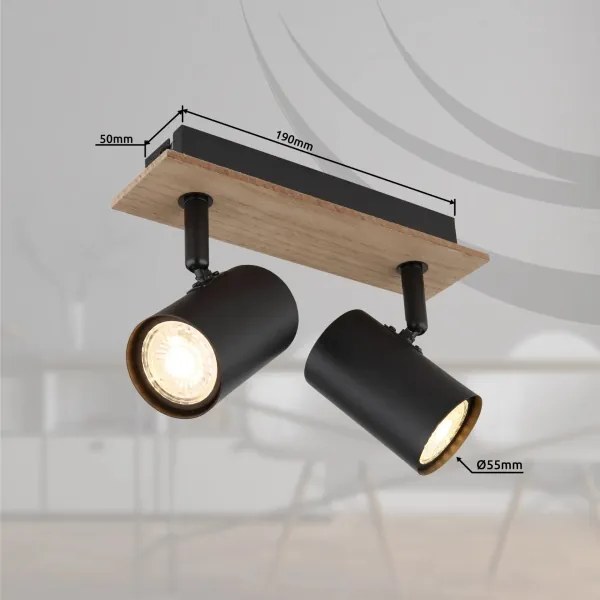 Spot Globo 57905-2 LINCA 2xGU10/35W/230V