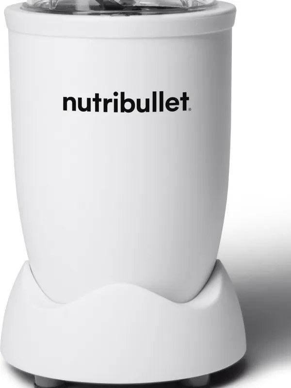 Blender Nutribullet Pro NB907MAW, 900 W, 700/900 ml, Tritan, Otel inoxidabil, Fara BPA, Alb mat