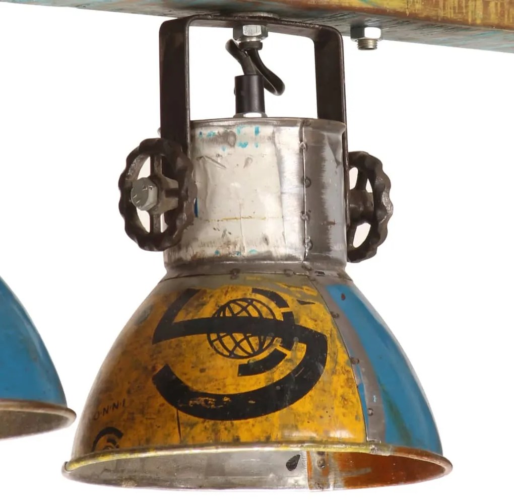 Lampa de tavan industriala 25 W, multicolor, 111 cm E27