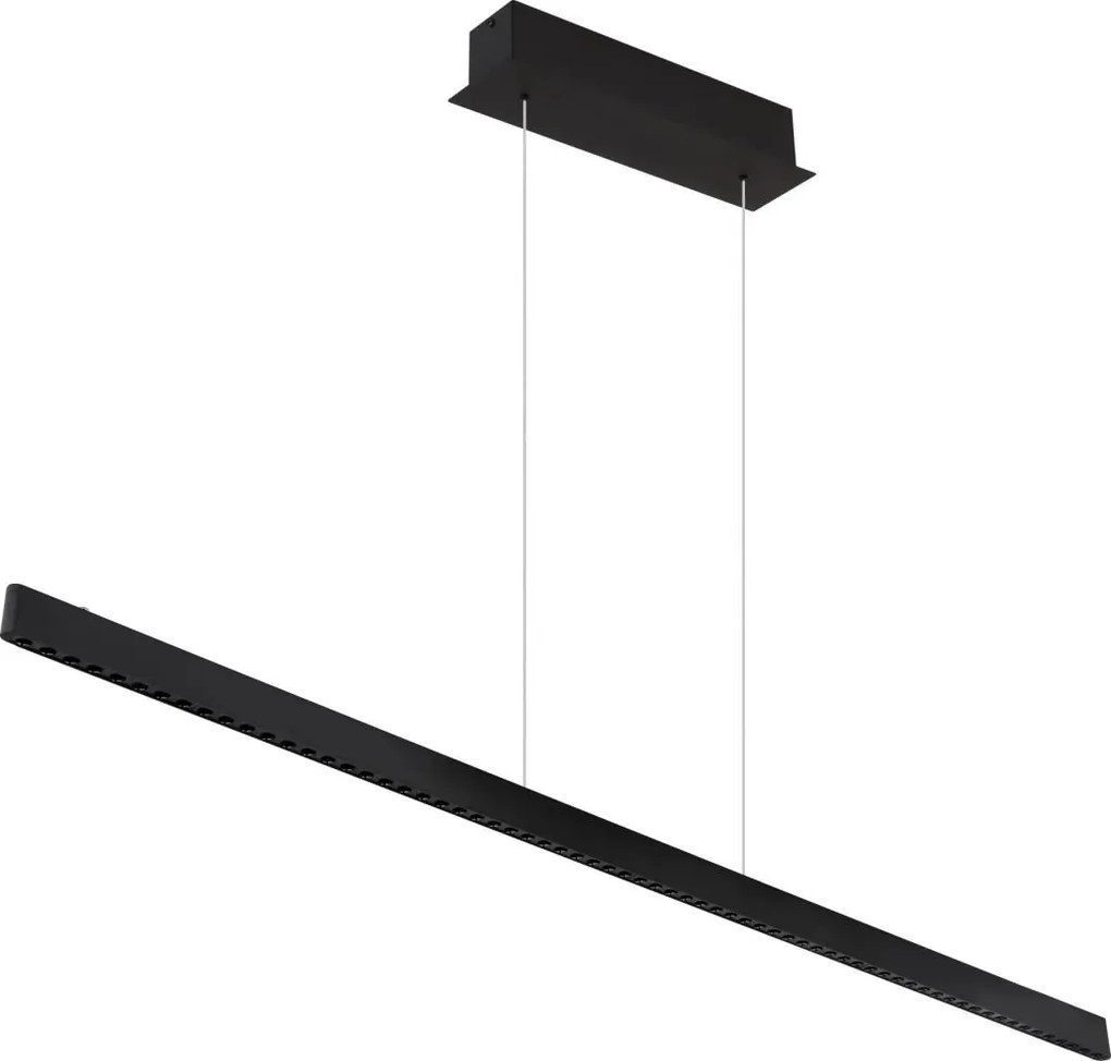 Globo 17013HB - Lustră LED dimmabilă pe cablu DENTSY LED/43W/230V 4000K neagră