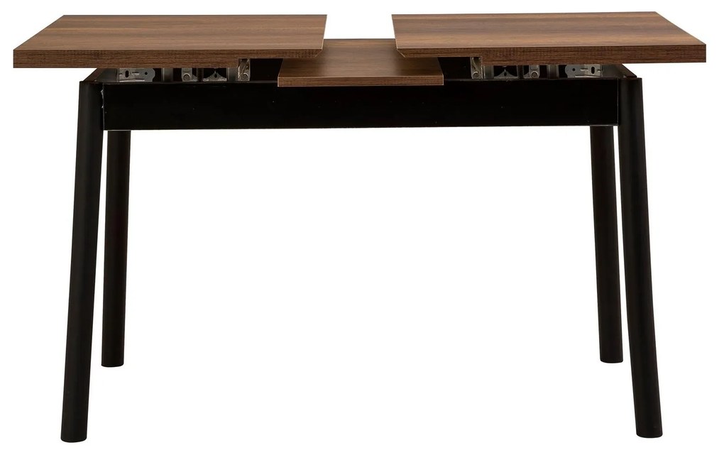 Set mobilier sufragerie Duvasa 22 (negru) (pentru 4 persoane). 1093793