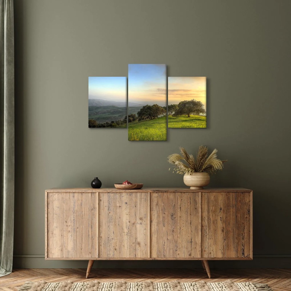 Tablou - Privire de pe deal (90x60 cm)