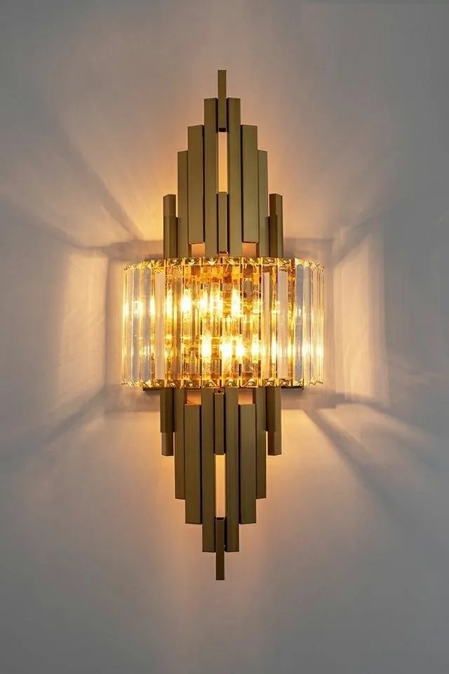 Aplica de perete design modern TOWER auriu