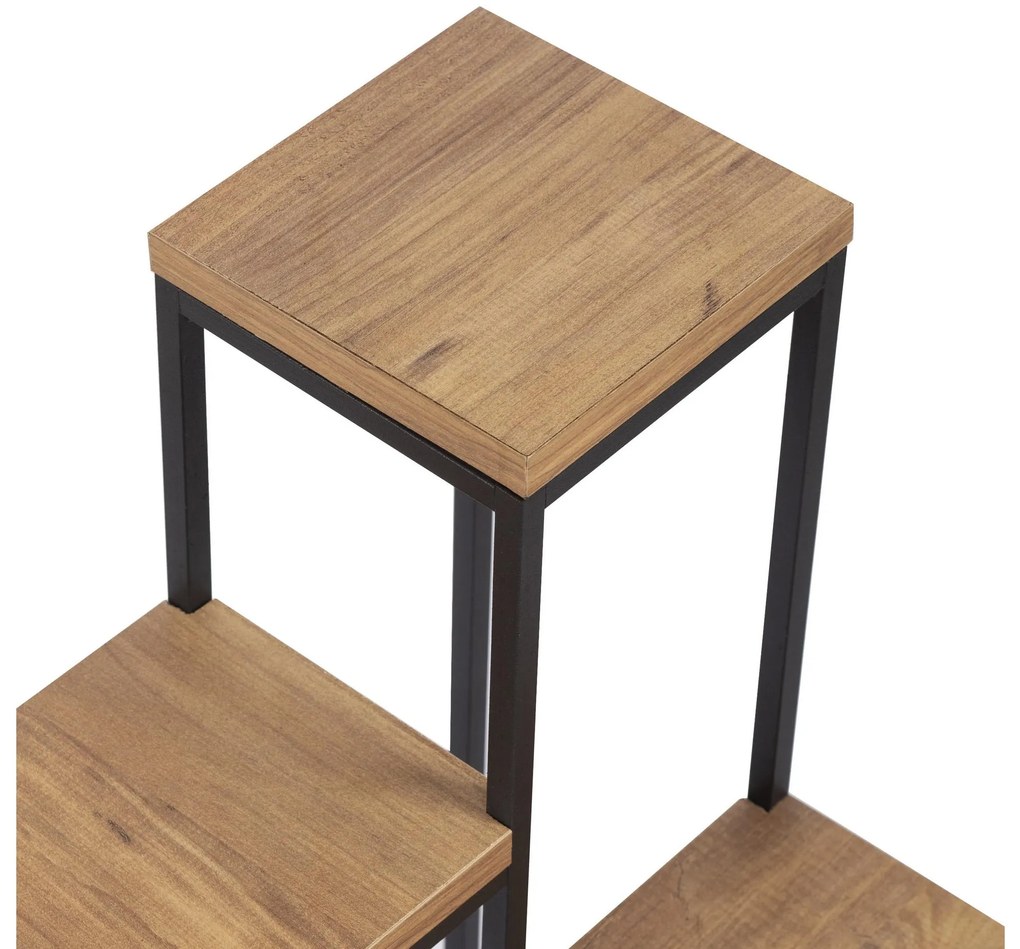 Ghiveci de flori decorativ Vopamo 1 (pin atlantic + negru). 1093631