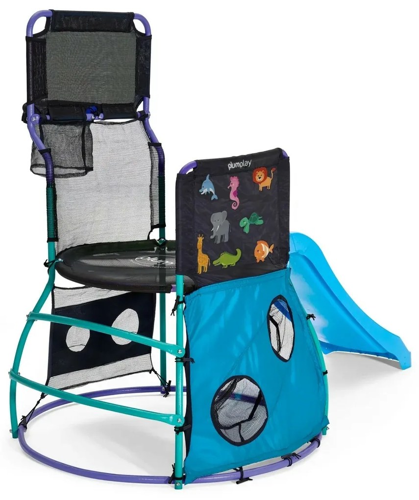Centrul multifuncțional Plum Garden cu tobogan 6in1