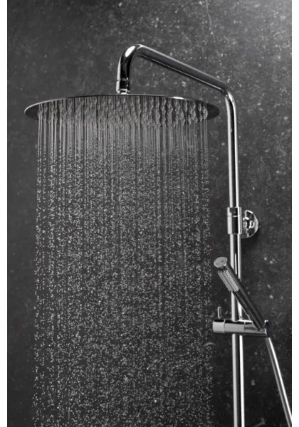 Set de duș cu baterie termostatică KFA Armatura 5736-920-00 MOZA alamă