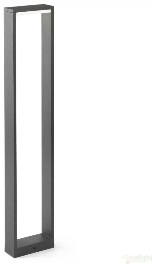 Stalp de exterior modern cu iluminat LED cu protectie IP54, H - 80 cm, ALP 74452