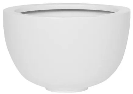 Ghiveci de flori Peter, alb mat, dimensiuni multiple - PotteryPots Mărime: S - v. 12 cm, ⌀ 20 cm