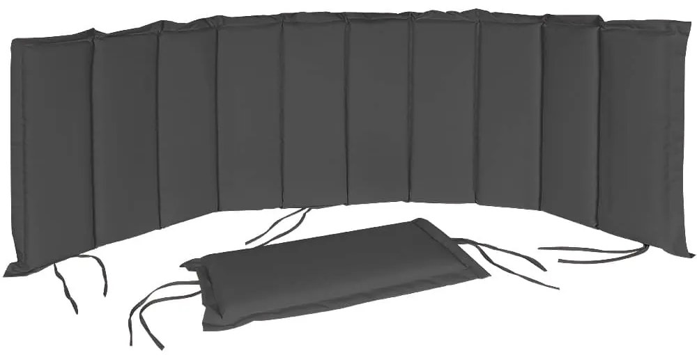 Deuba Perna de lounge 183x56x7cm - antracit