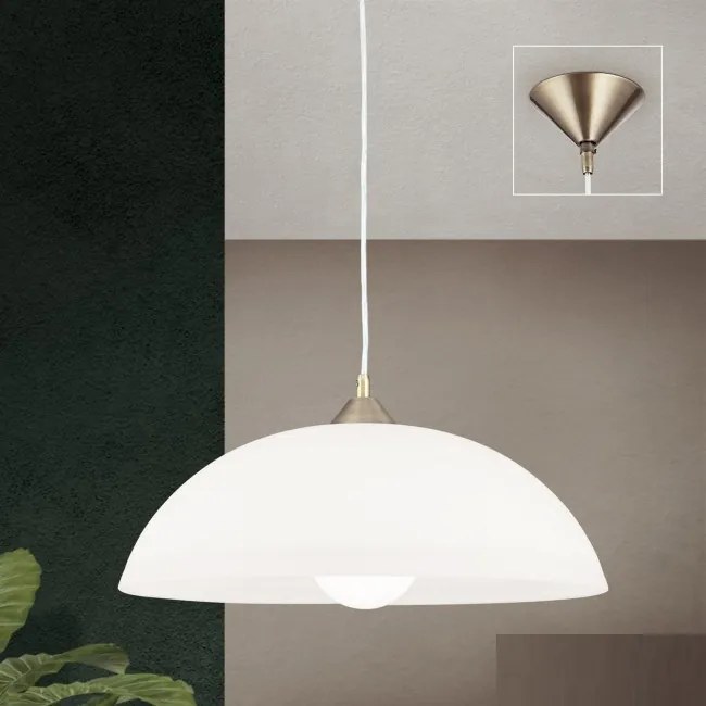 Lustra, Pendul diametru 40cm Susan, alama antic