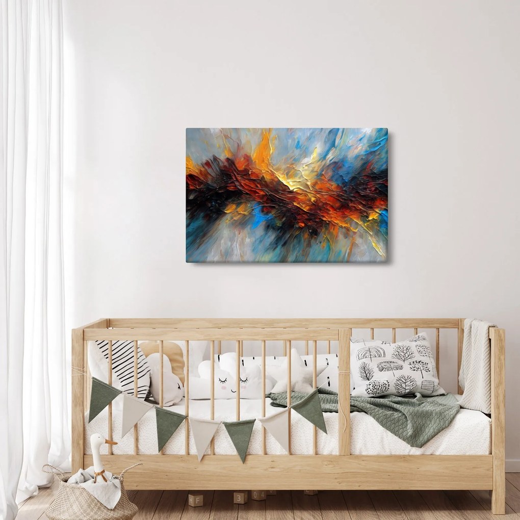 Tablou - Textura culorii (90x60 cm)