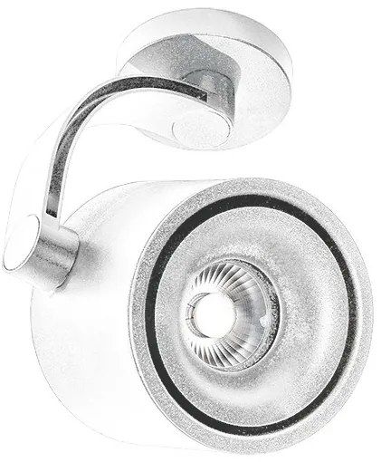 Spot LED cu brat aplicat directionabil de tavan/plafon COSTA alb