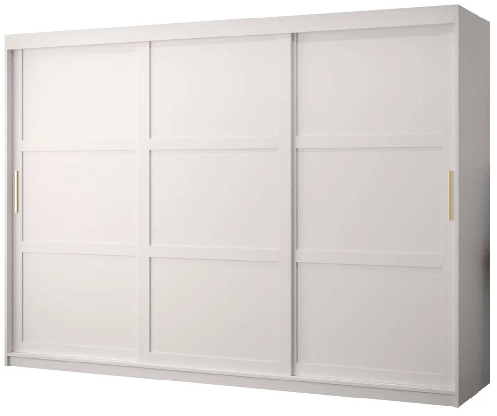 Dulap de haine Riven 1 250 (alb mat). 1064161