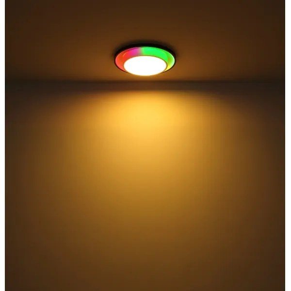 Plafonieră LED RGBW dimabilă MORGAN LED/21W/230V Globo 41390-21 + telecomandă