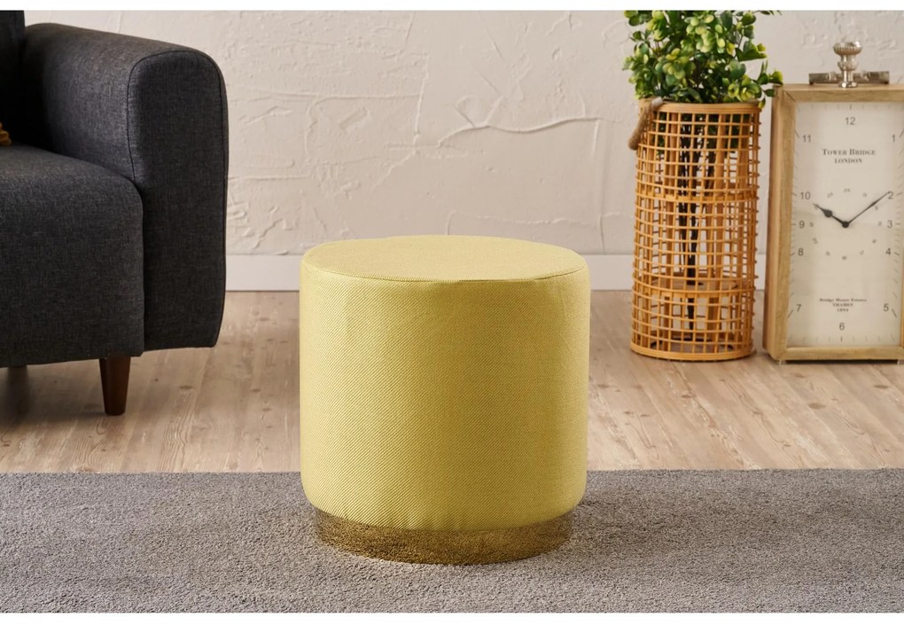 Taburete Gocametta (Galben + Auriu). Promo -8%. 1107198
