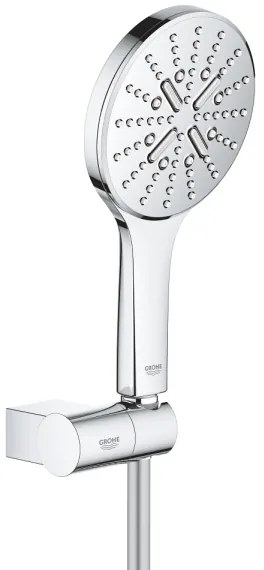 GROHE 26580000 - Set duș de mână RAINSHOWER SMARTACTIVE 130, 1500 mm, crom