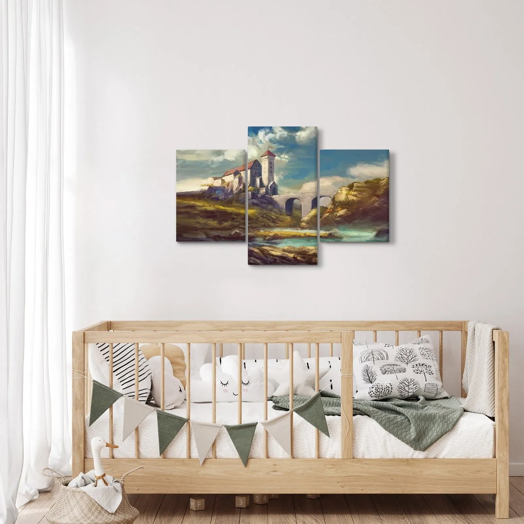 Tablou - Castelul medieval (90x60 cm)