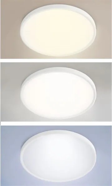 Solight WO8022 - Plafonieră LED aplicată/suspendată, LED/40W/230V 3000-6500K + telecomandă