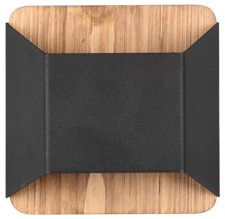 Aplică de perete negru-mat LED cu intensitate reglabilă Arino – Trio