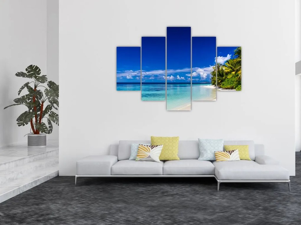 Tablou - Plaja tropicală (150x105 cm)