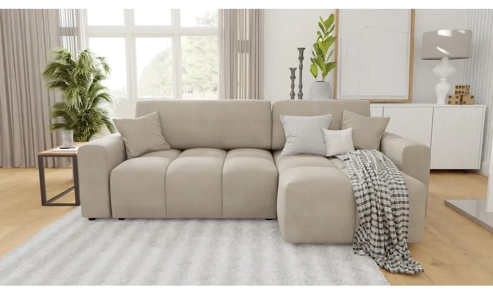 Colțar bej (cu colț variabil) Luki – Ropez