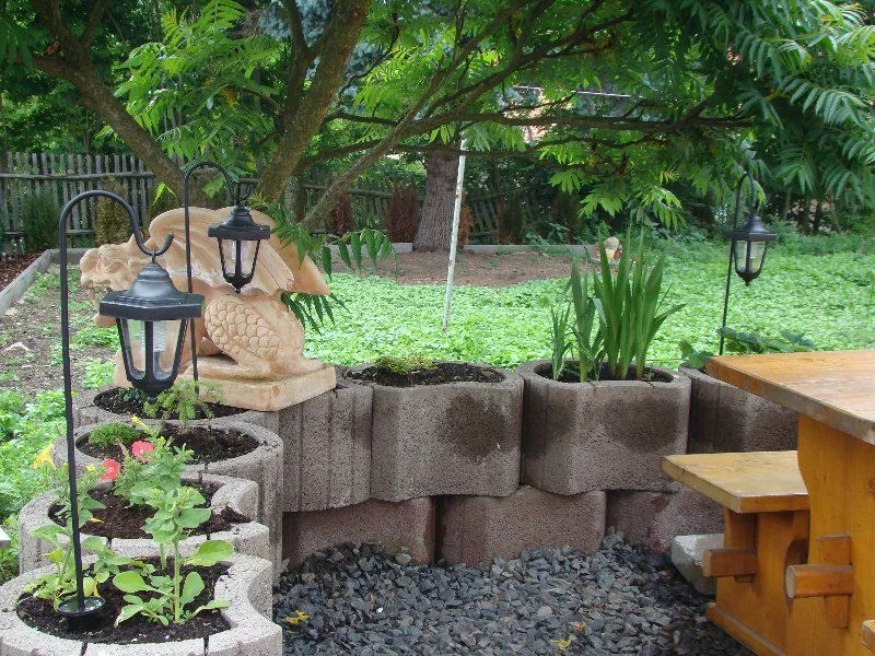 Set de grădină de felinare solare cu LED, 3 buc