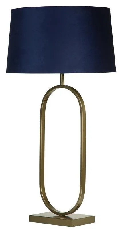Veioza/Lampa de masa decorativa Modish bronz/navy