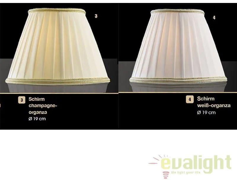 Aplica LUX super eleganta cu 3 brate Miramare WA 2-1301/3 OR