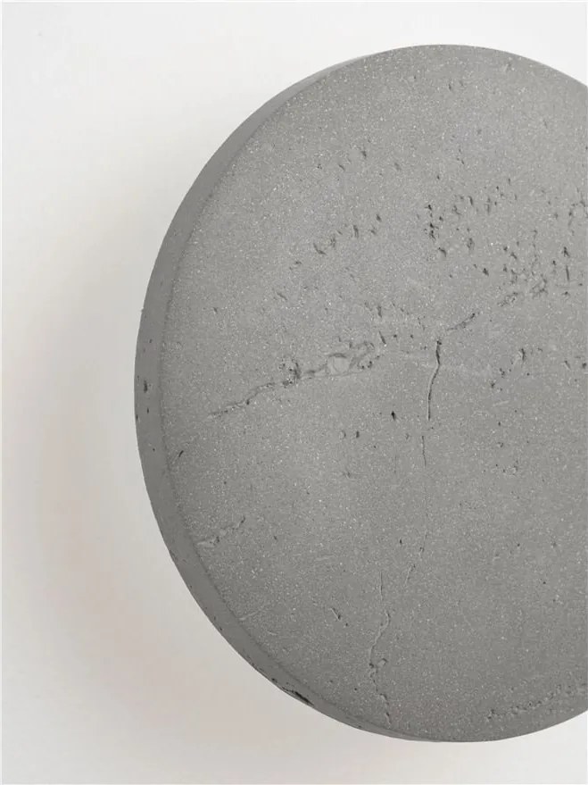 Aplica din ciment iluminat exterior LED IP65 CERLER gri