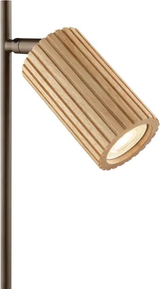 Brilliant - Lampă de masă LAKEWOOD 1xGU10/10W/230V maro